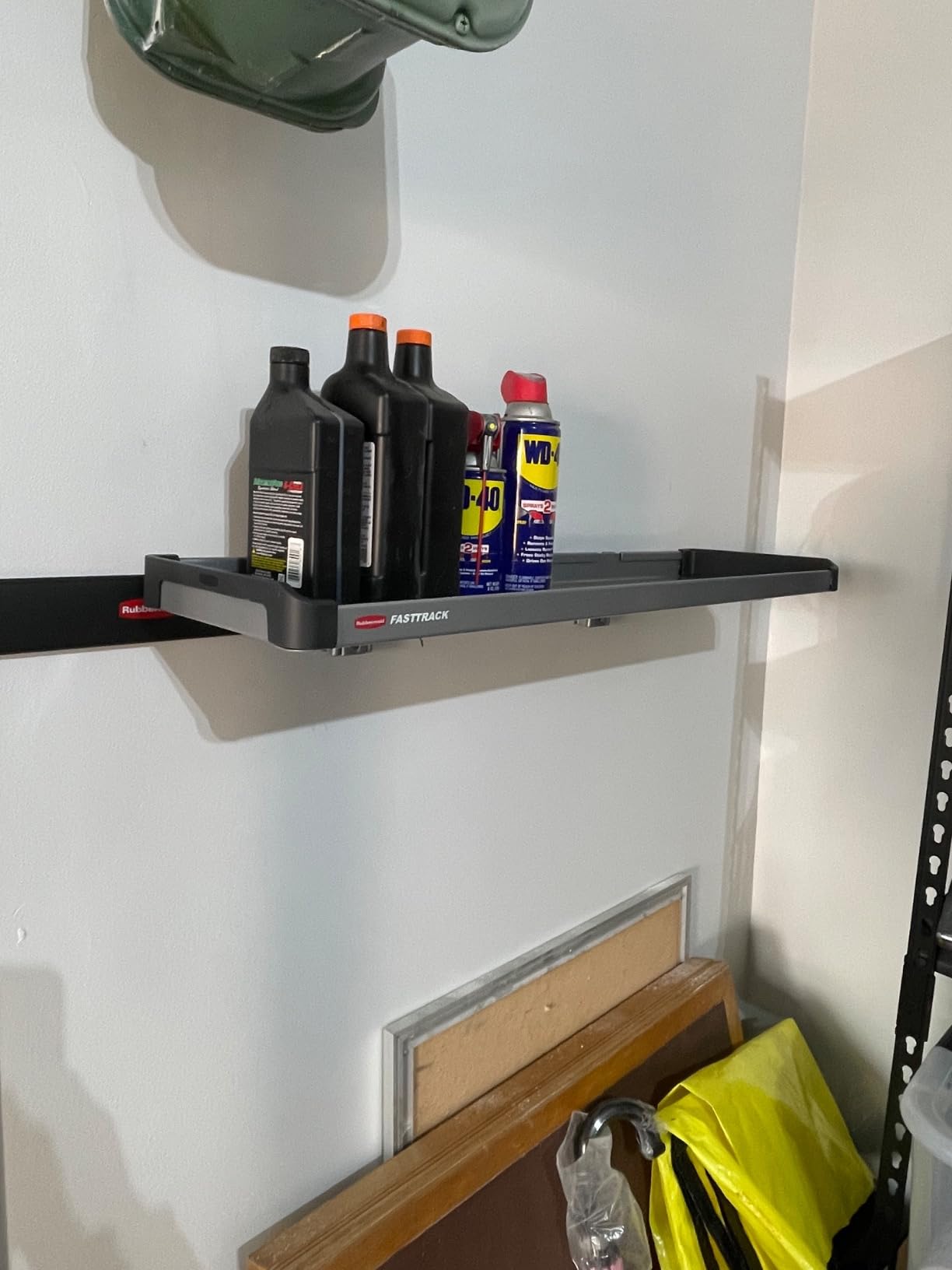 Rubbermaid FastTrack Wall Mounted Storage and Organization System Rail Horizontal 48