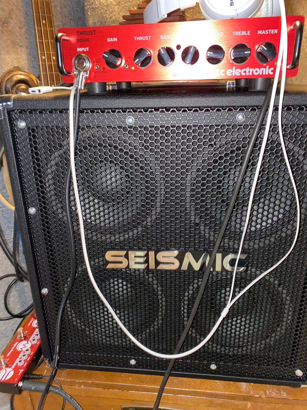 TC Electronic THRUST BQ500 500 Watt Portable Bass Head with Mosfet Preamp and Thrust Compressor customer photo 1