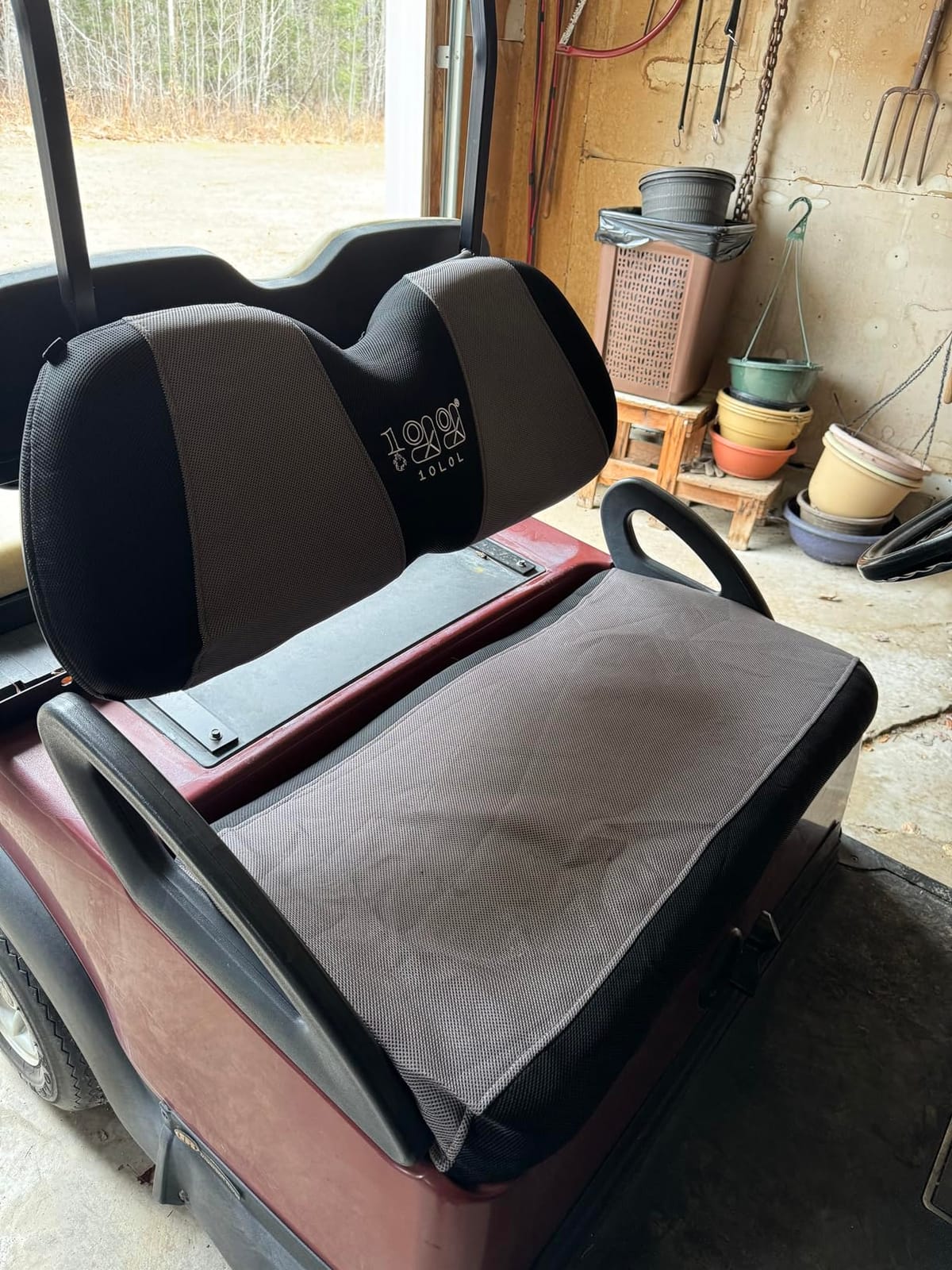 10L0L Golf Cart Seat Covers for Yamaha EZGO Club Car Seat Towel Cushion customer photo 2