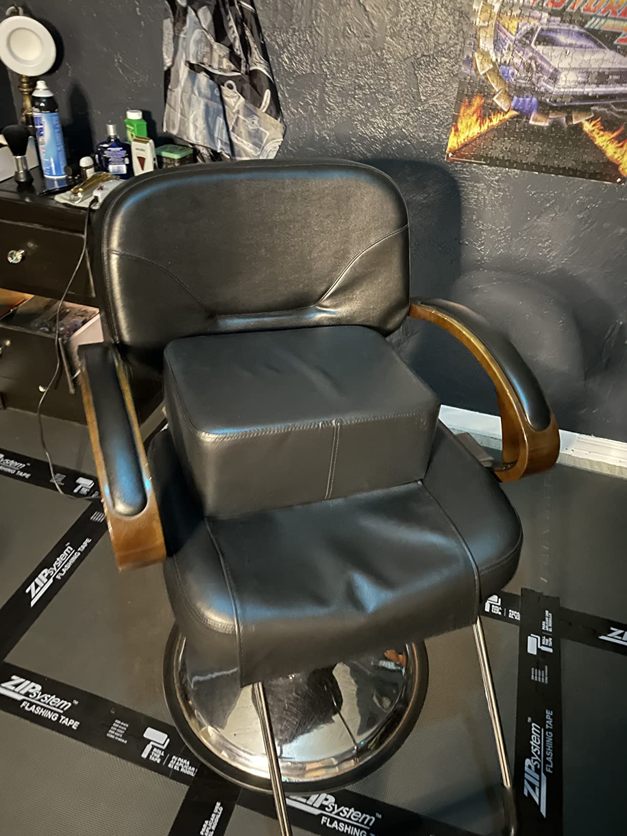 Artist hand Barber Booster Seat for Kids, Children Salon Chair Cushion customer photo 2