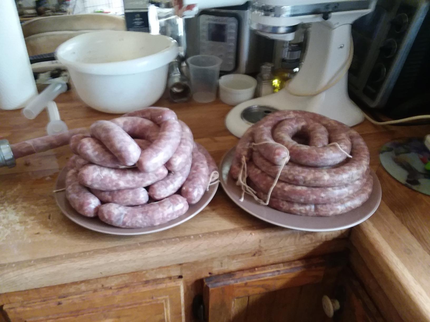 Sausage Stuffer, Vertical Stainless Steel Sausage Maker Packed with 8 Tubes, Commercial and Household Use (5LBS VERTICAL) customer photo 1