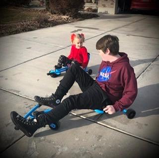 Ezyroller Pro X Ride On Toy for 10+ Ideal Weight 100-180 lbs, Green customer photo 1