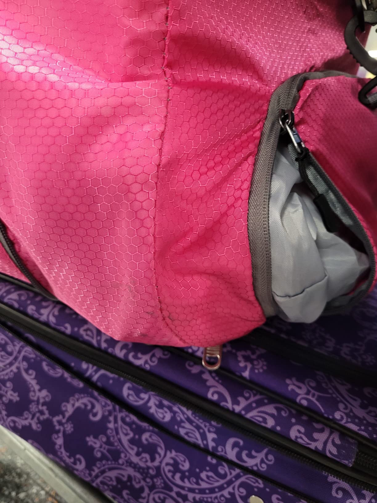 Dimayar 65L Foldable Duffle Bag, Travel & Weekender, Overnight, Gym customer photo 2