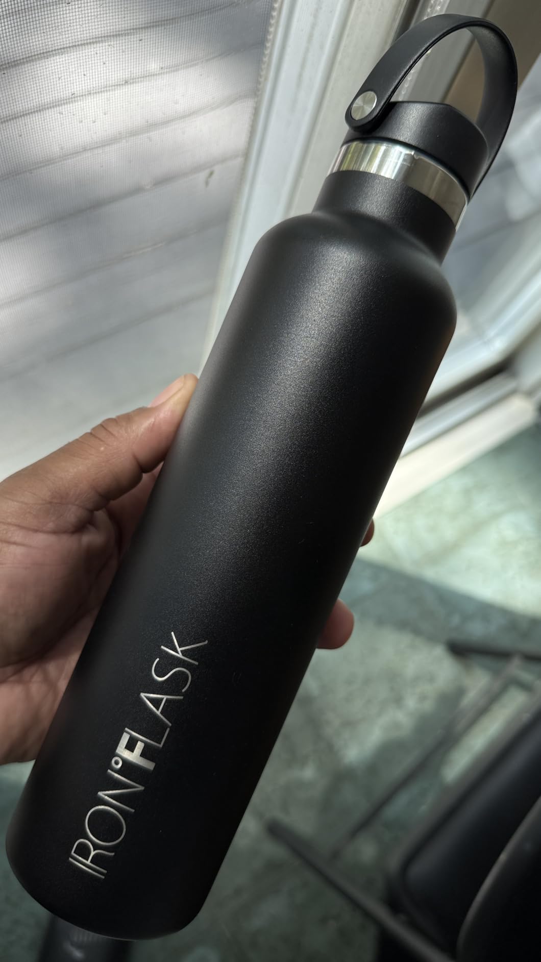 IRON °FLASK 24 oz Narrow Mouth Water Bottle with Straw customer photo 2