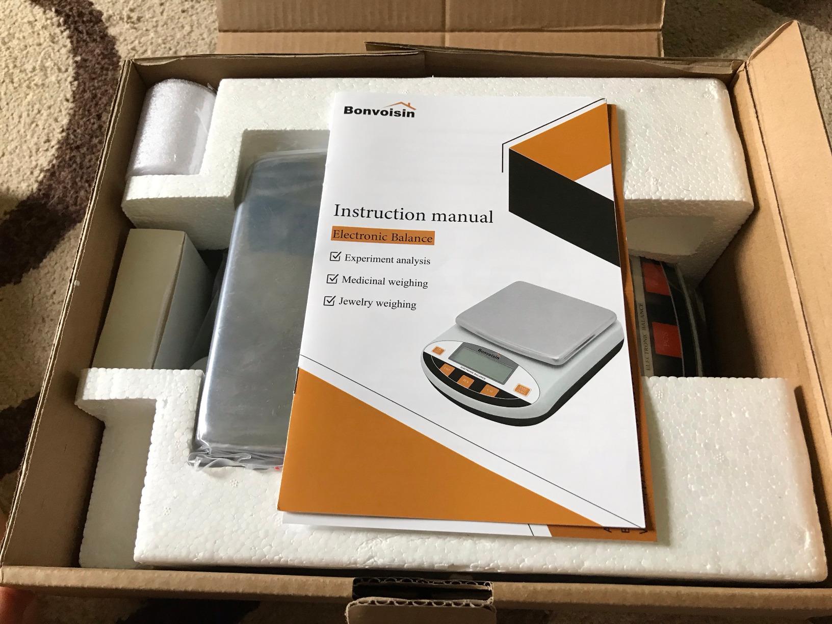 Lab Scale 5000g x 0.01g Digital Gram Scale Precision Balance customer photo 1