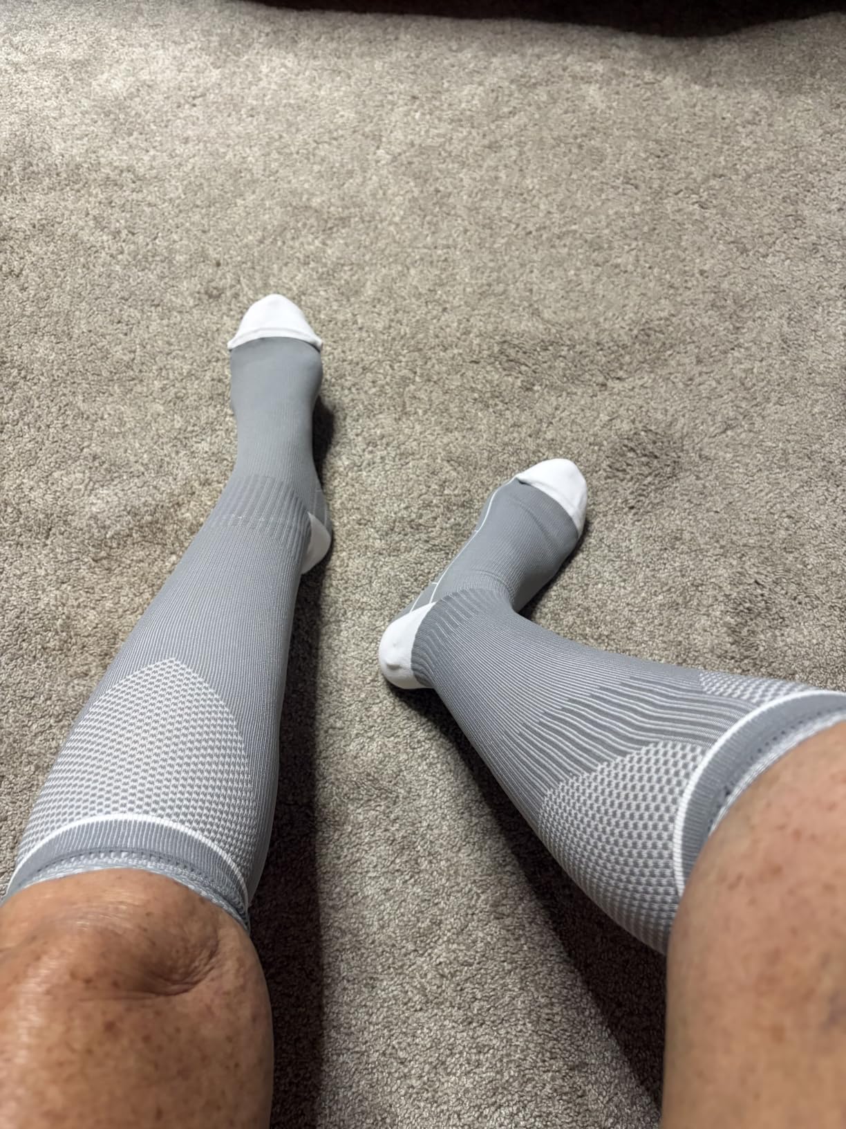 CS CELERSPORT 3/4 Pairs Compression Socks Women & Men 20-30mmHg for Flying customer photo 2