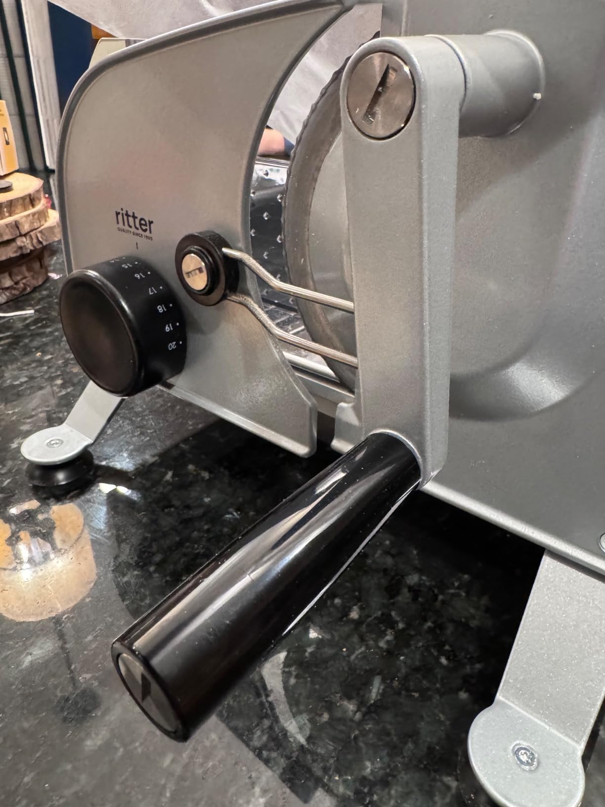 ritter manus 3 Manual universal food slicer & bread slicer machine, Made in Germany customer photo 2