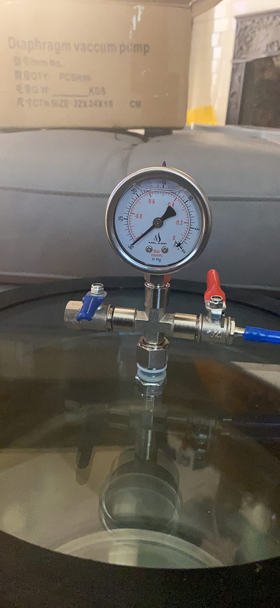 24L Lab Diaphragm Vacuum Pump Oil Free Oilless Medical Mute Pump -95Kpa Air pump With Air filter customer photo 2