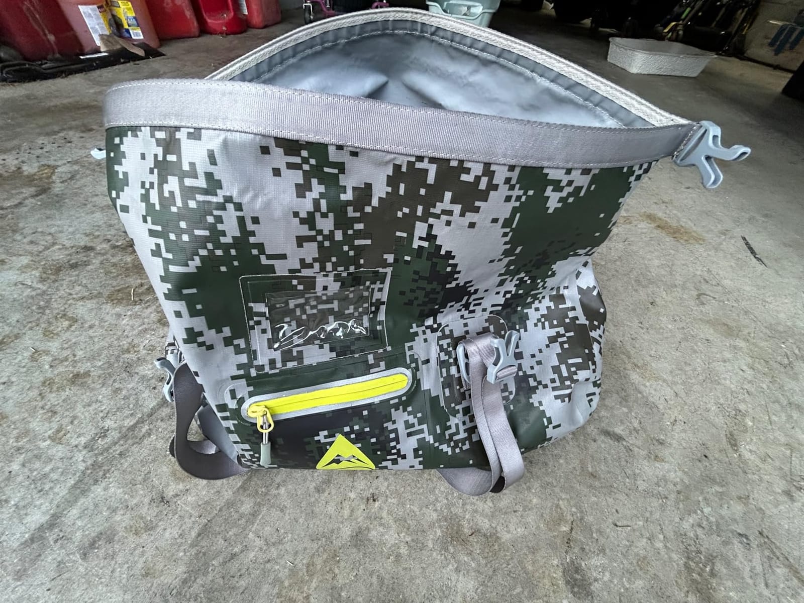Skog Å Kust Duffelsak Heavy Duty Waterproof Duffel - Gear Bag for Sports, Travel, & More - 90L DigiCamo customer photo 1