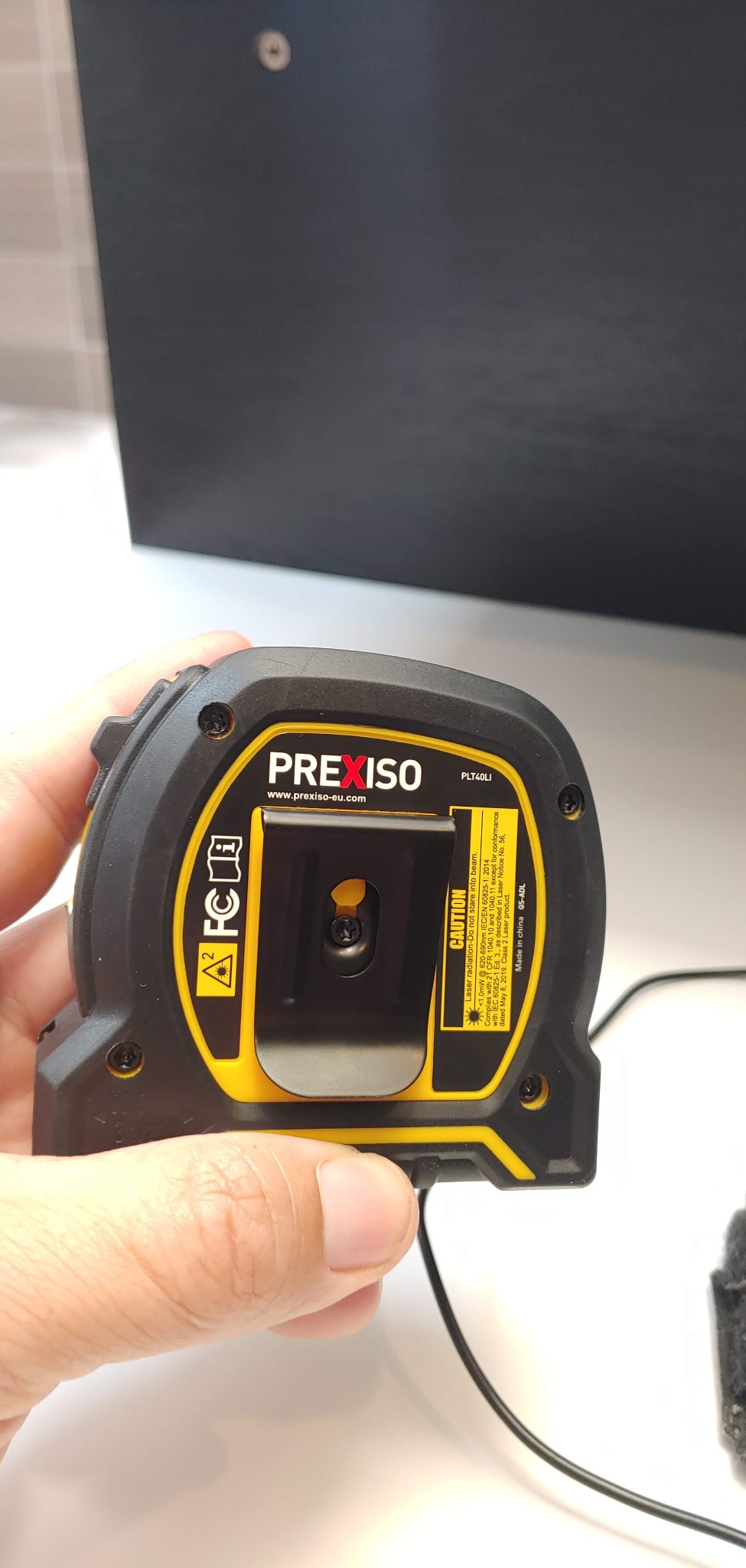 PREXISO 2-in-1 Laser Tape Measure 135Ft Rechargeable Laser Measurement Tool customer photo 1
