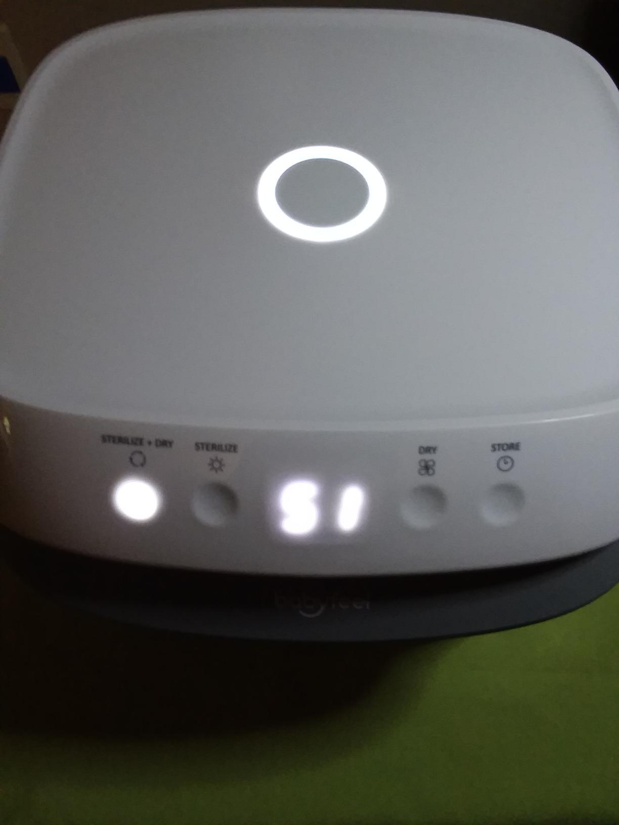UV Light Sanitizer, UV Box Sanitizer, Conveniently Sanitizes in Minutes, Large Capacity, No Cleaning Required, Touch Control customer photo 1