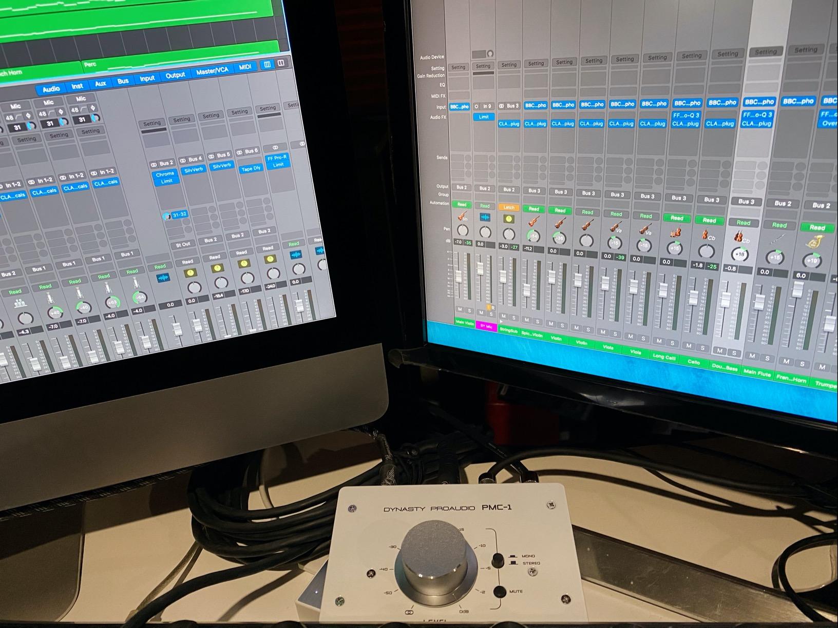 DYNASTY PROAUDIO PMC-1 Premium Passive Stereo Monitor Volume Controller With Large Volume Knob For Extremely Precise Level Adjustments customer photo 1