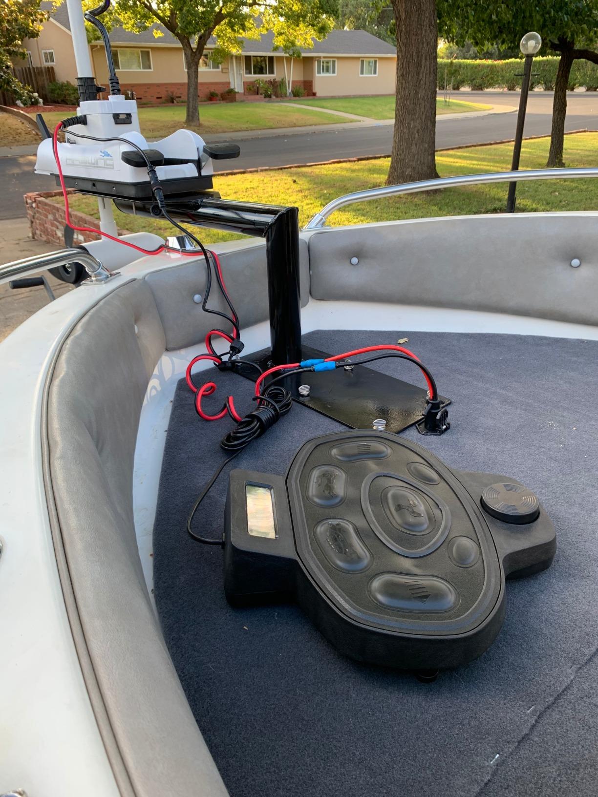 Haswing Bow Mount Trolling Motor 55lbs 48in - Remote & Foot, Quick Release customer photo 1