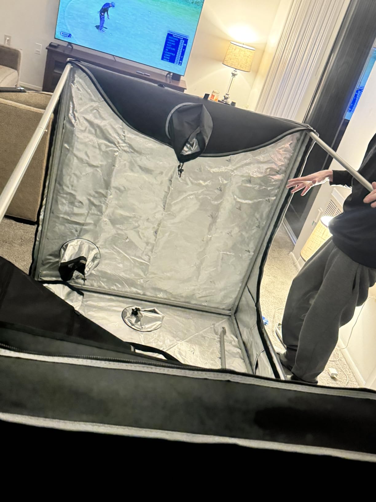 AC Infinity CLOUDLAB 422, Advance Grow Tent 2x2, Thickest Poles & Mylar customer photo 1