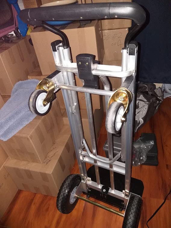 Cosco 3 in 1 Aluminium 992lb / 450kg Capacity Hand Truck with Flat-Free Wheels customer photo 2