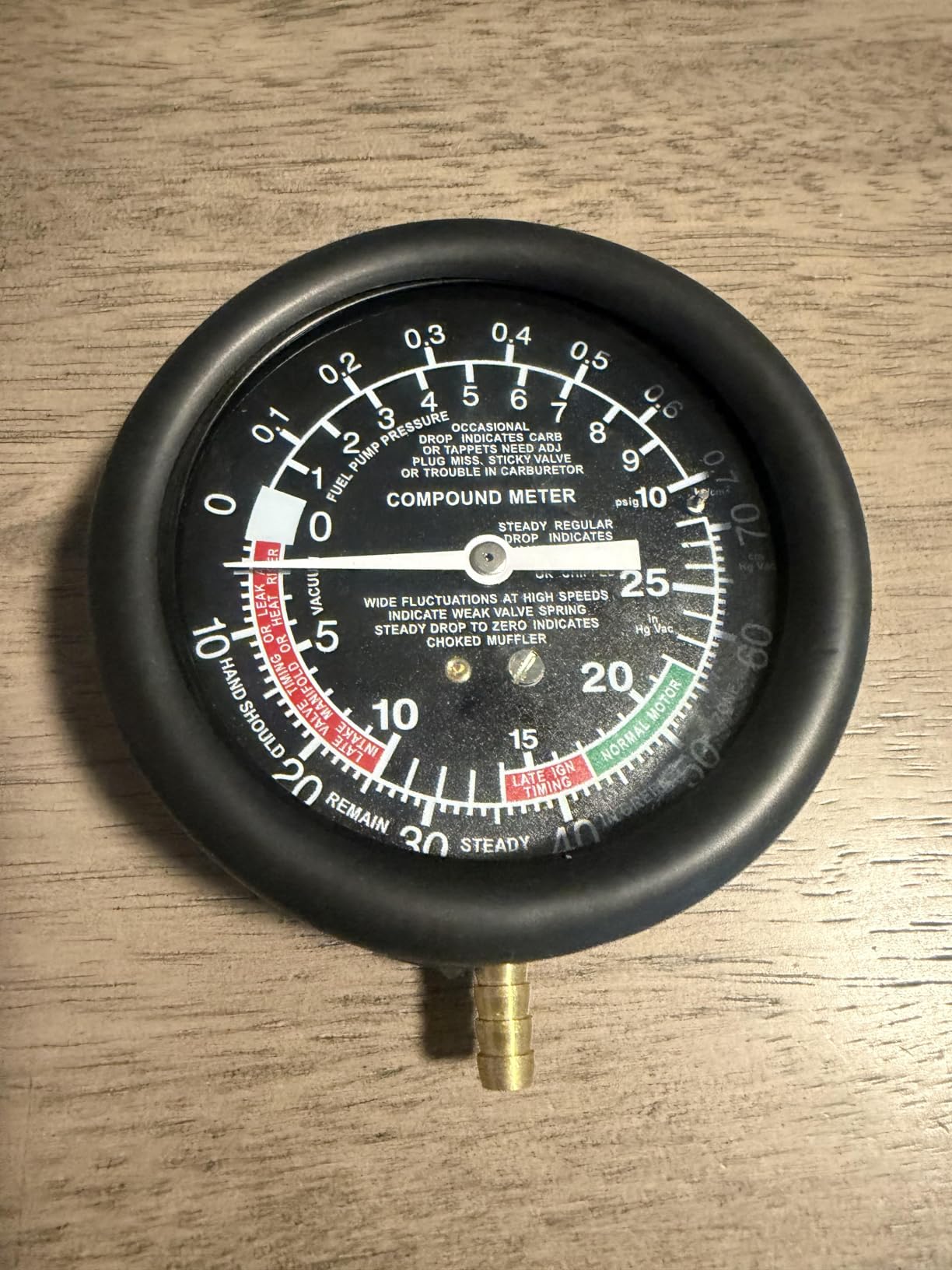 Hromee Fuel Pump and Vacuum Tester Gauge, Carburetor Pressure Diagnostics Leakage Tool Kit customer photo 2