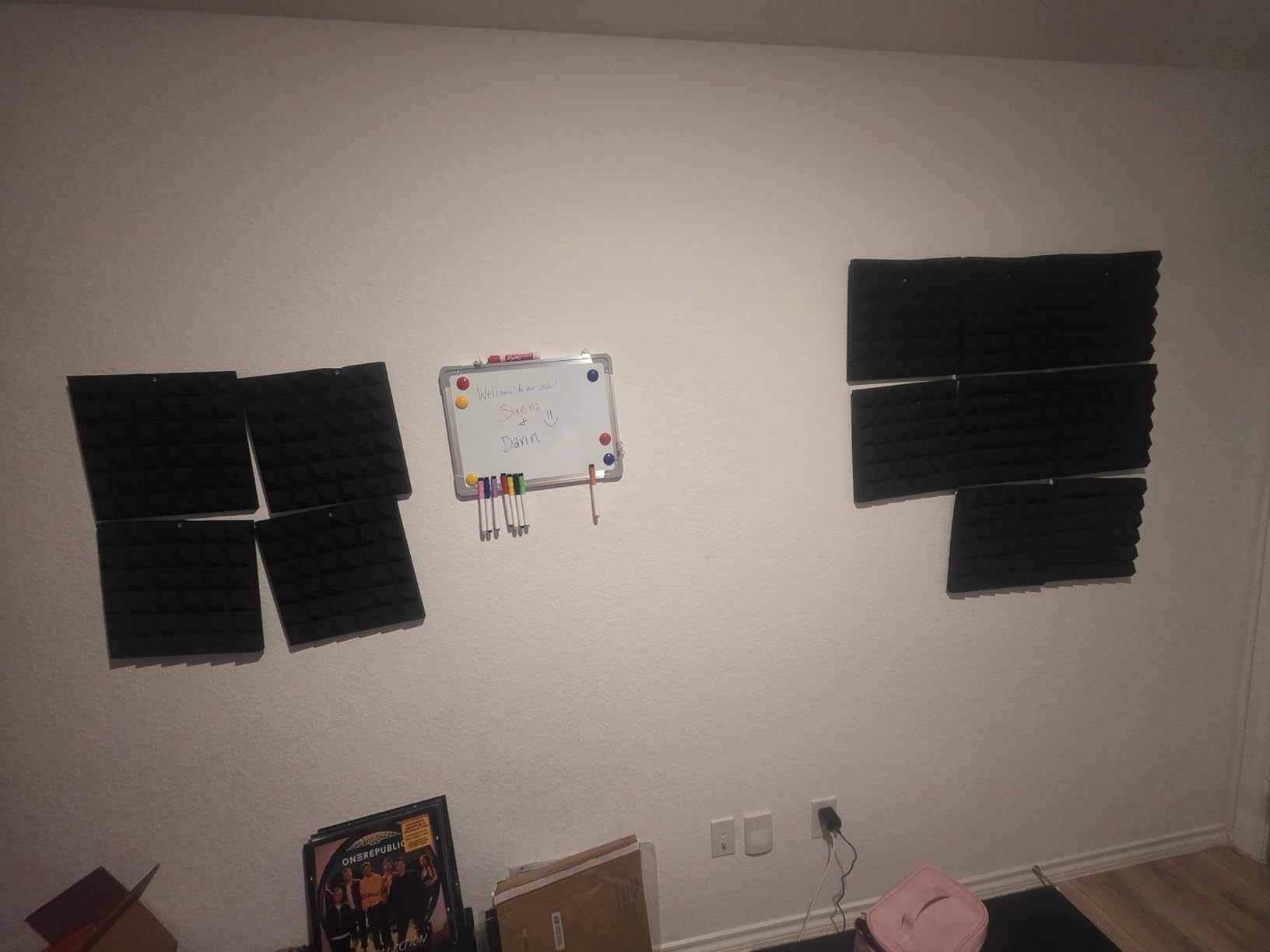 24 Pack 2” Thick Pyramid Acoustic Foam, Sound Proof Foam Panels for Walls customer photo 2