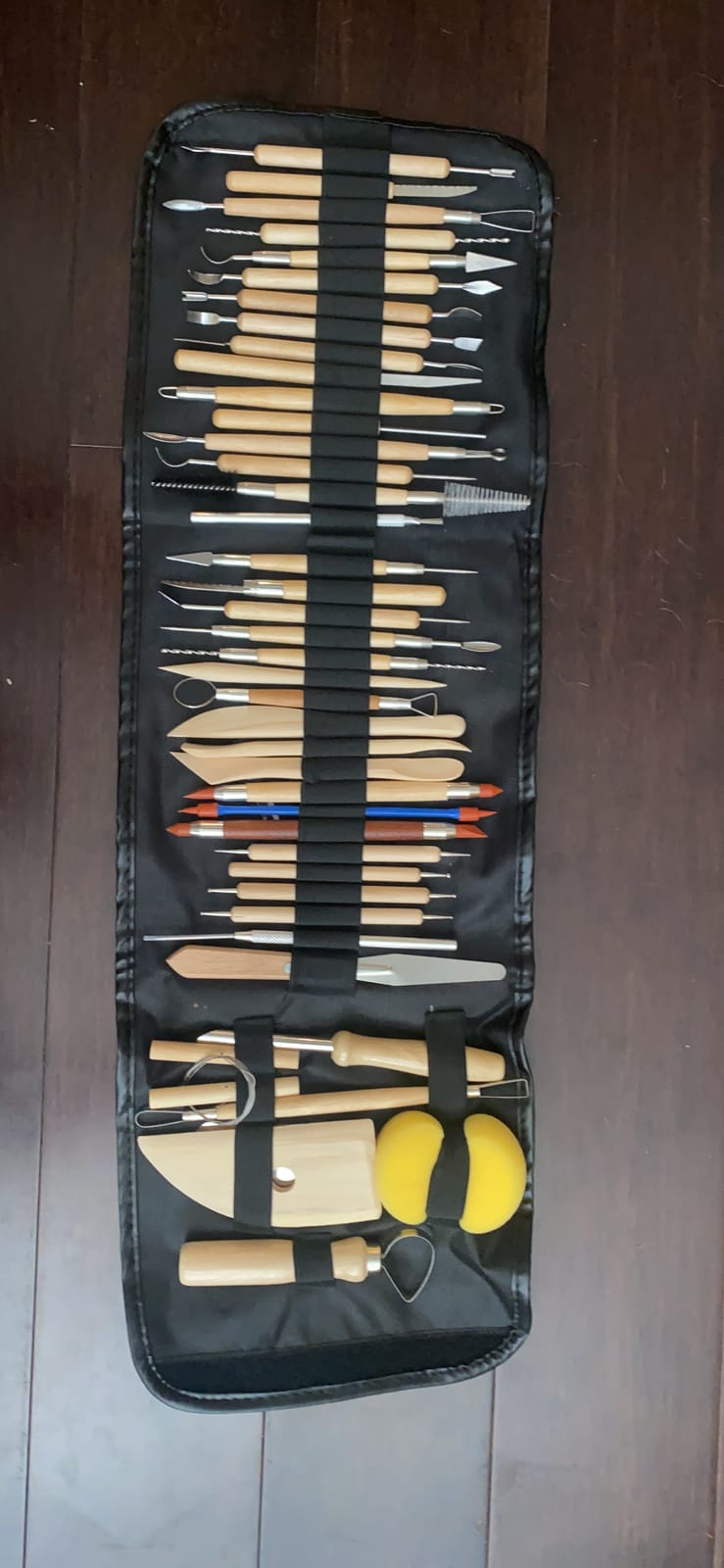 TEMONTIAN Clay Sculpting Tools for Pottery, Polymer & Air Dry Clay, 44 PCS customer photo 2