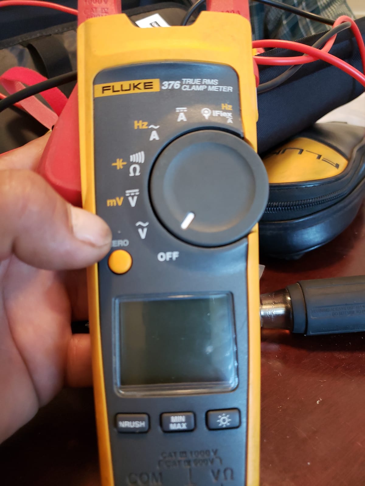 Fluke 378FC AC/DC TRMS Non-Contact Voltage Wireless Clamp w/PQ Indicator & iFlex customer photo 2