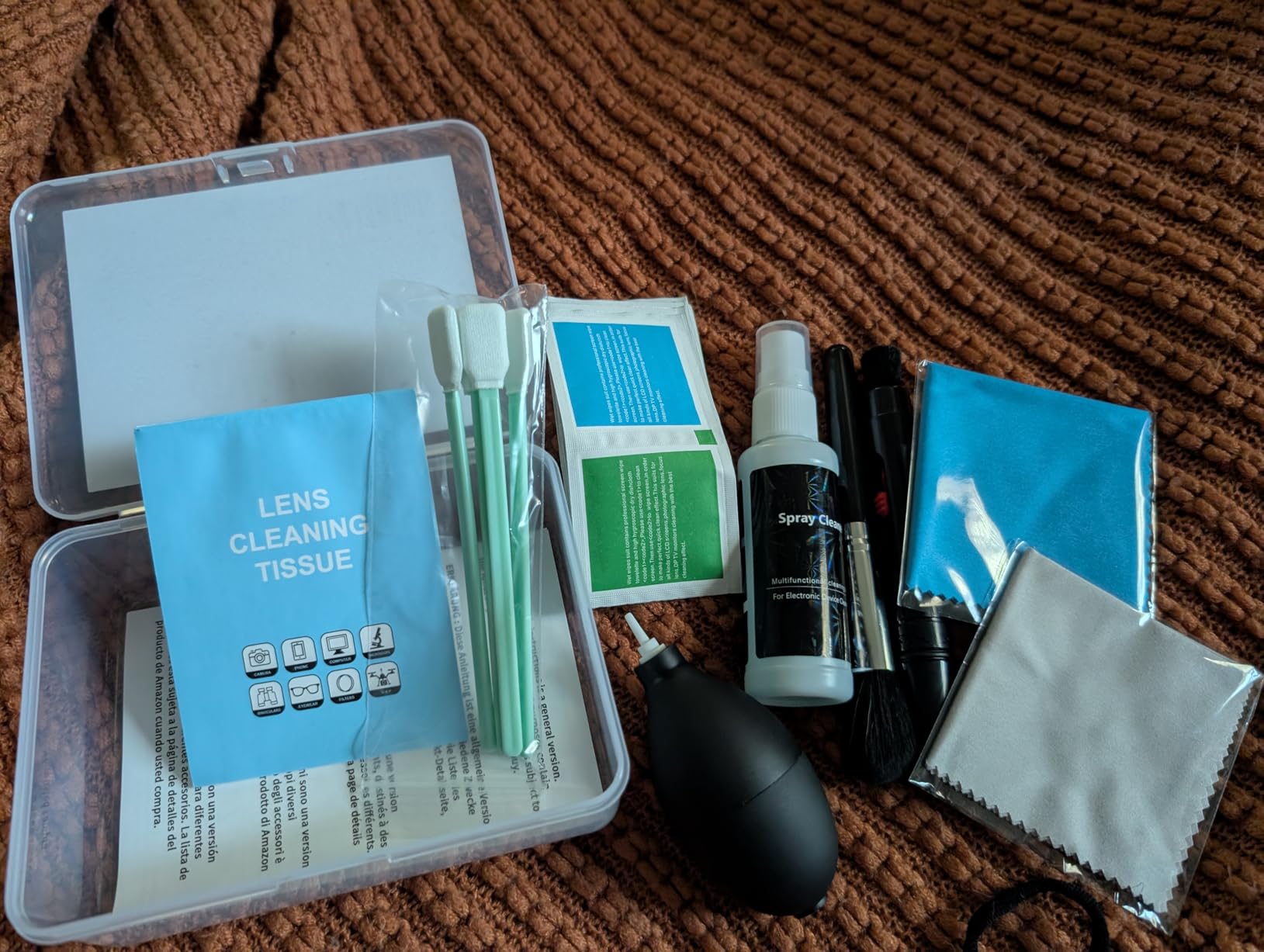 Aispour Camera Lens Cleaning Kit, 10-in-1 Camera Cleaning Kit customer photo 1