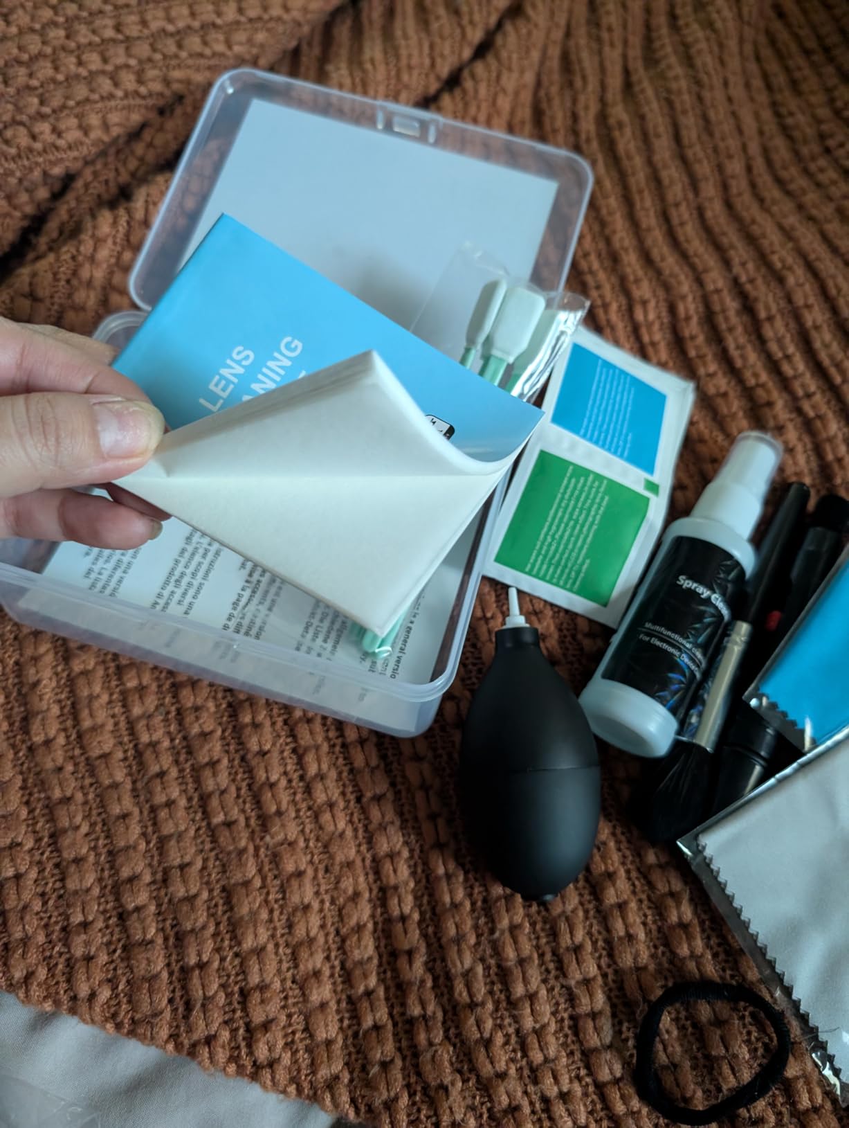 Aispour Camera Lens Cleaning Kit, 10-in-1 Camera Cleaning Kit customer photo 2
