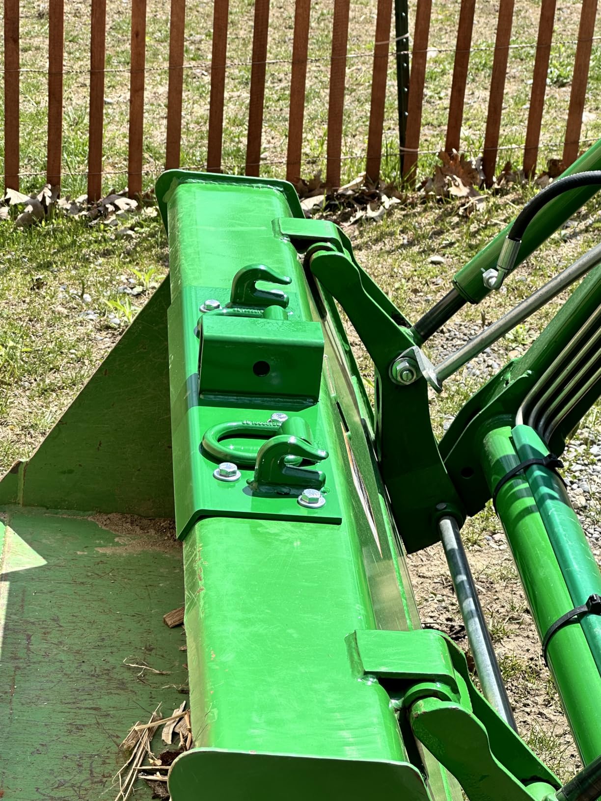 ECOTRIC Bolt-On Bucket Grab Hooks with 2