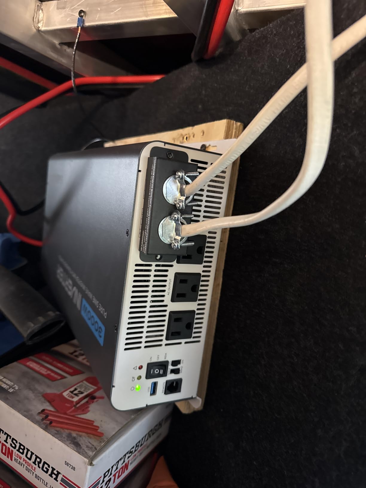 Renogy Inverter P2 3000W Pure Sine Wave Inverter 12V DC to 120V AC Converter for Home, RV, Truck, Camping, Trailer, with Wired Remote Controller, Support Li, AGM, SLD, Gel, FLD Batteries customer photo 1