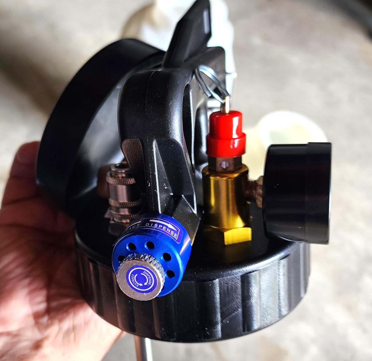 VEVOR Transmission Fluid Pump 2 Way ATF Refill System, 10 Liter Dispenser customer photo 2