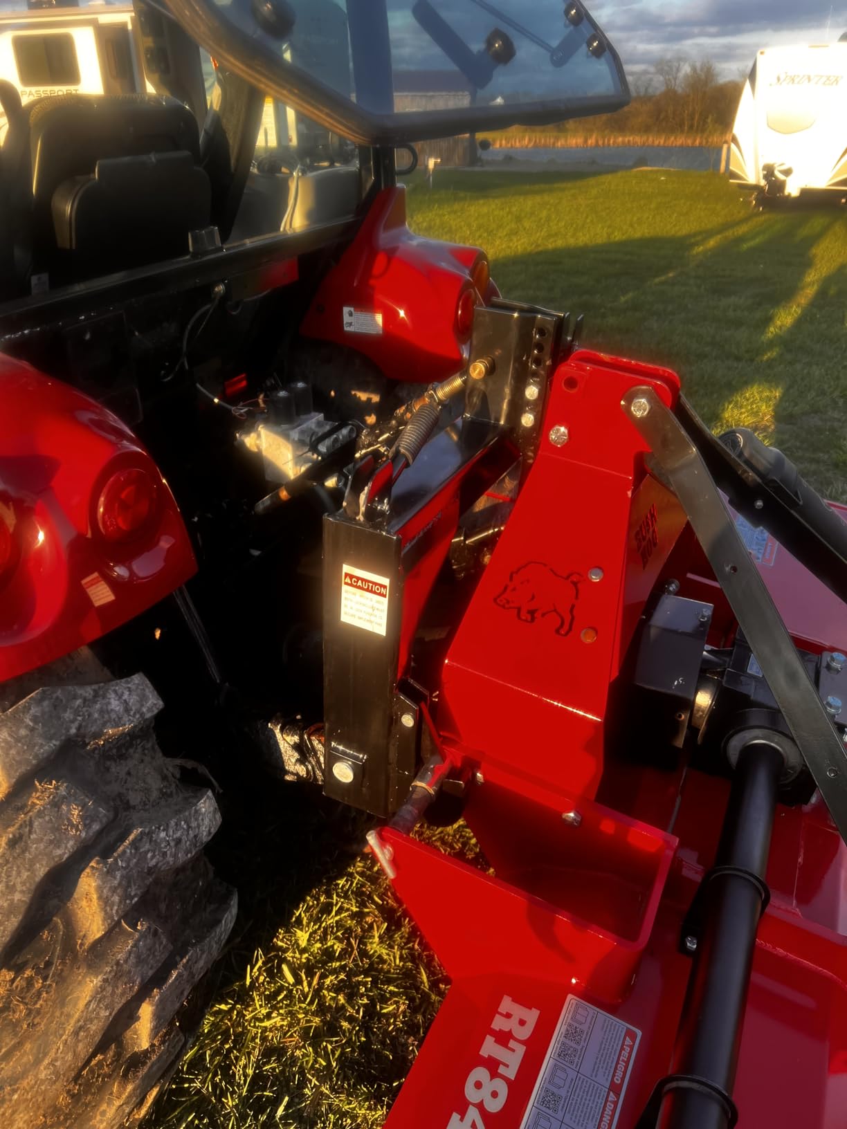 Titan Attachments 3 Point Quick Hitch Adaption to Category 1 Tractors, 3000 LB Lifting Capacity, 27.5