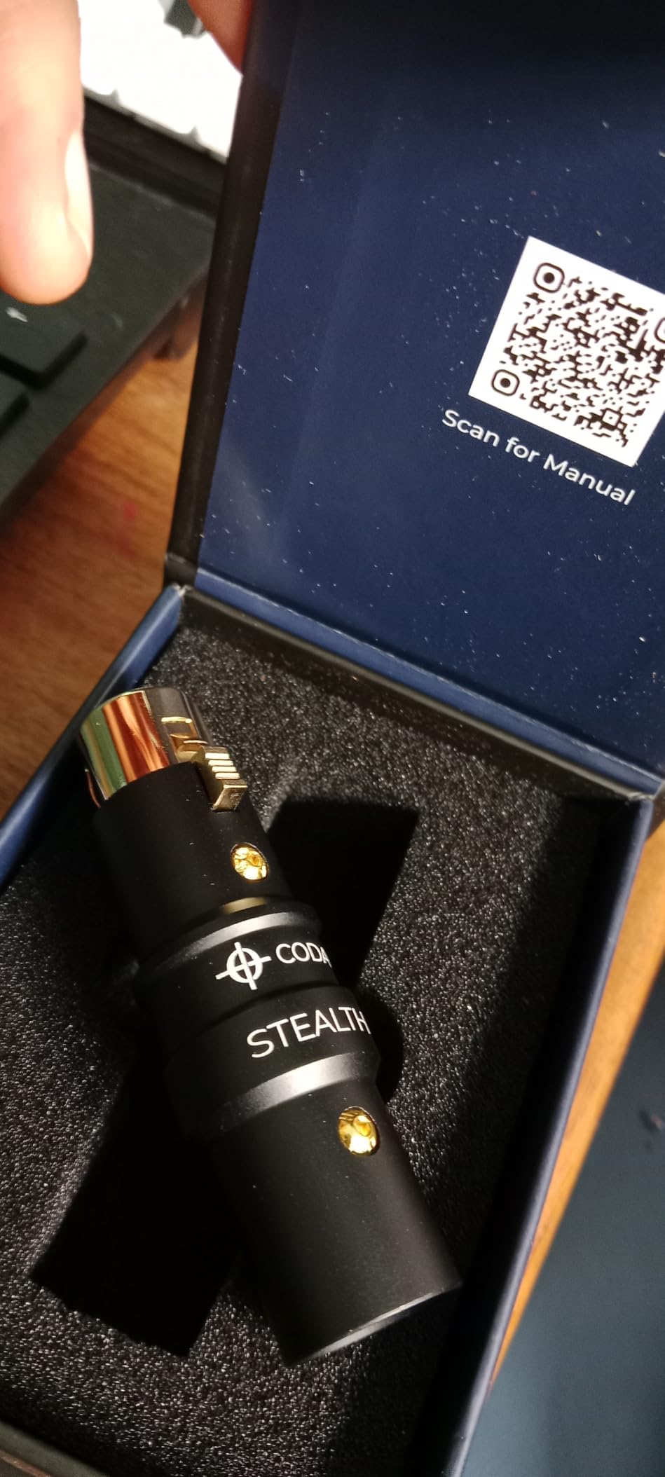 Coda MB-Stealth in-Line Microphone Preamp Mic Gain Booster 28 dB Clean Gain customer photo 1