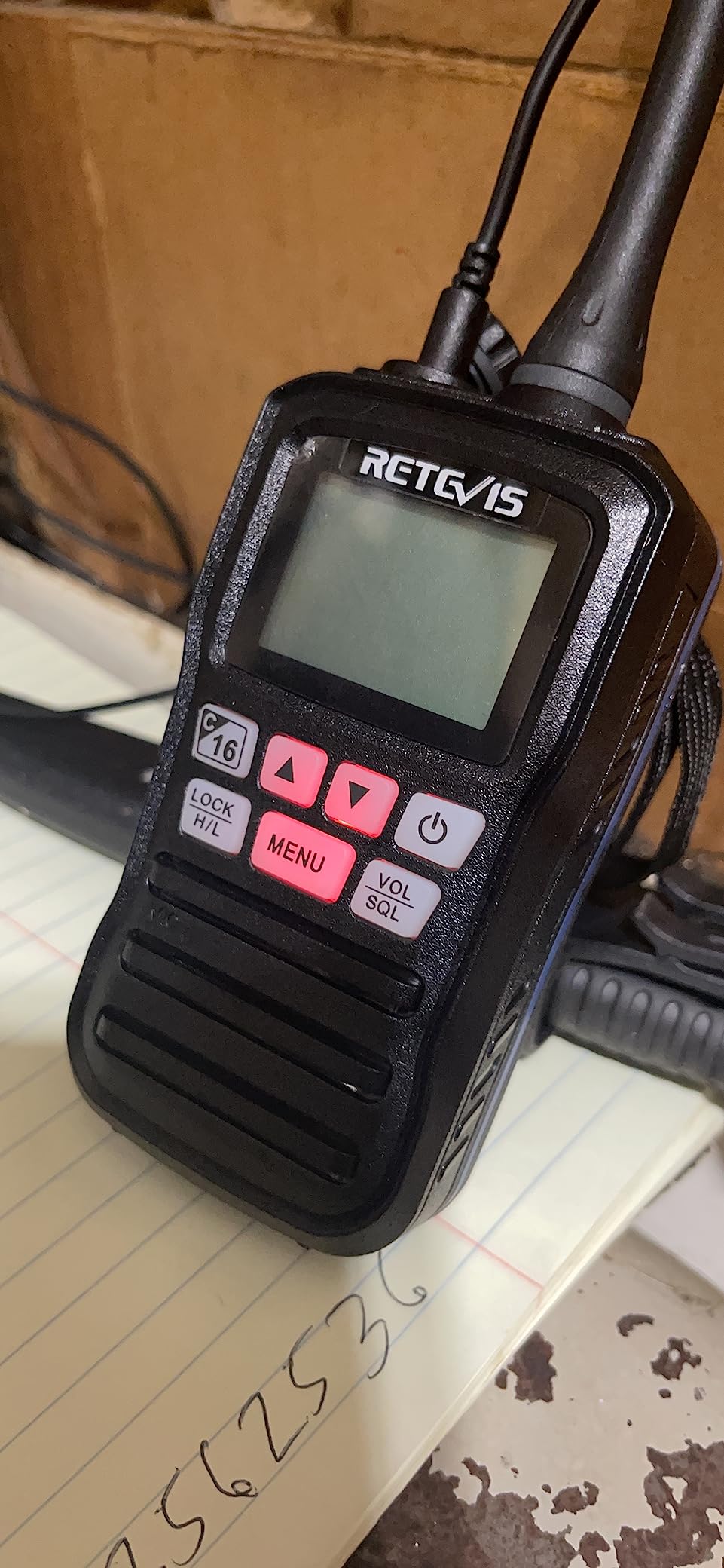 Retevis RM01 3W Marine Radio VHF IP67 Floating, Portable for Kayak (1 Pack) customer photo 1