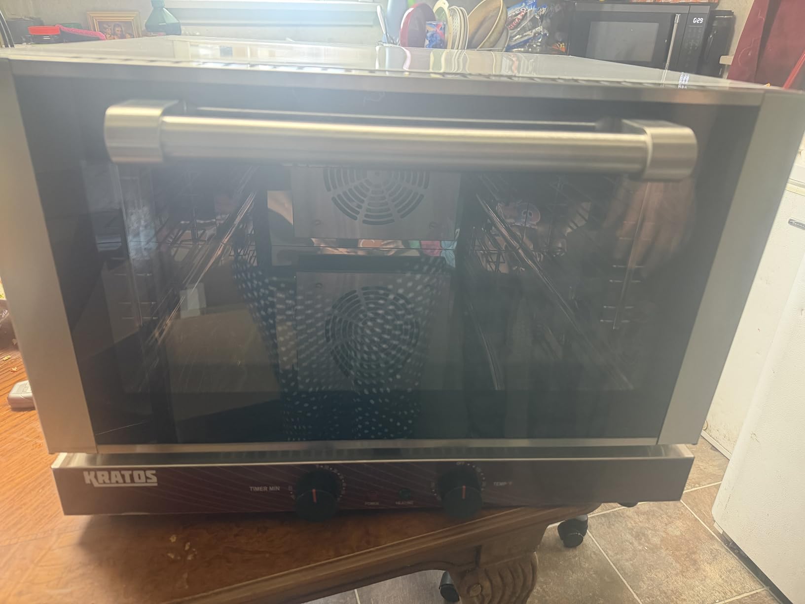 Kratos Commercial Countertop Oven | Half-Size Electric Convection Oven customer photo 1