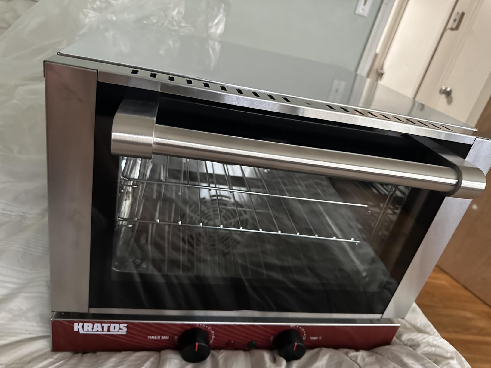 Kratos Commercial Oven, Quarter Size Electric Countertop Convection Oven customer photo 2