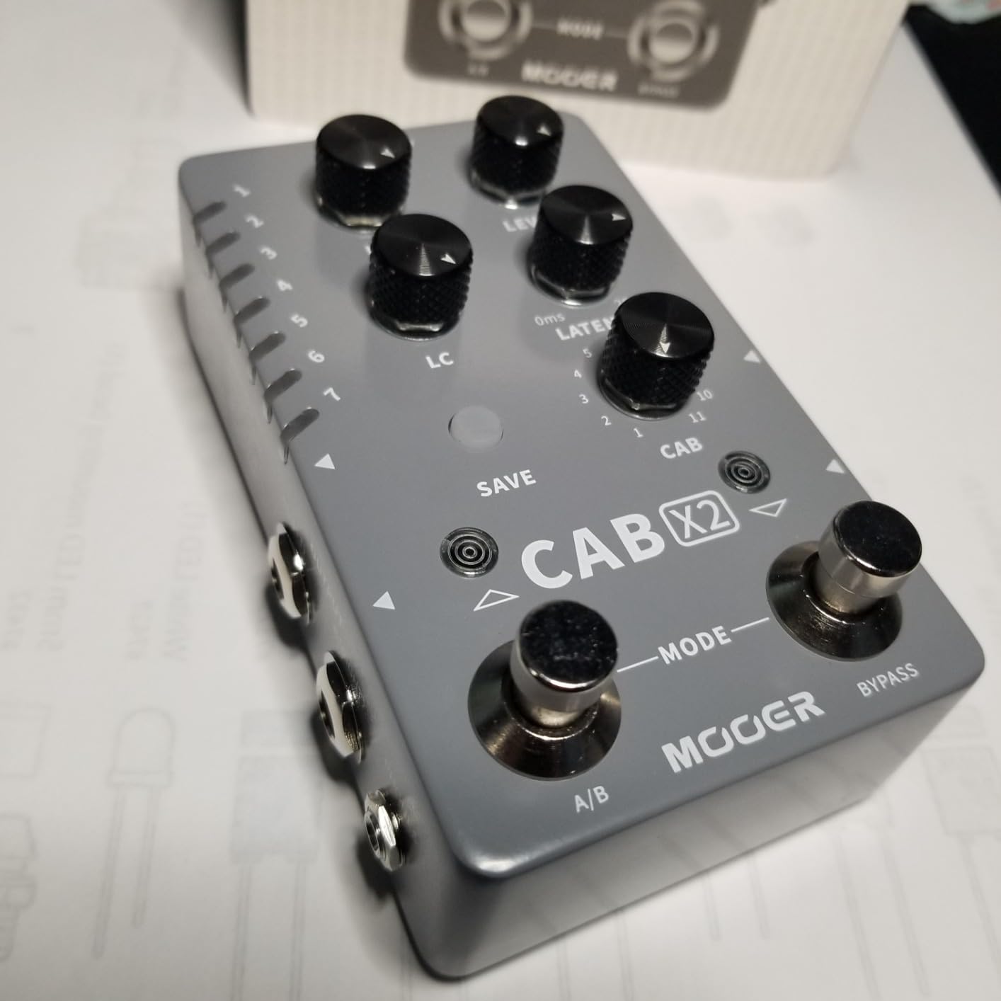 MOOER Groove Looper Pedal Drum Machine Stereo Guitar Loop Recorder Pedals customer photo 2