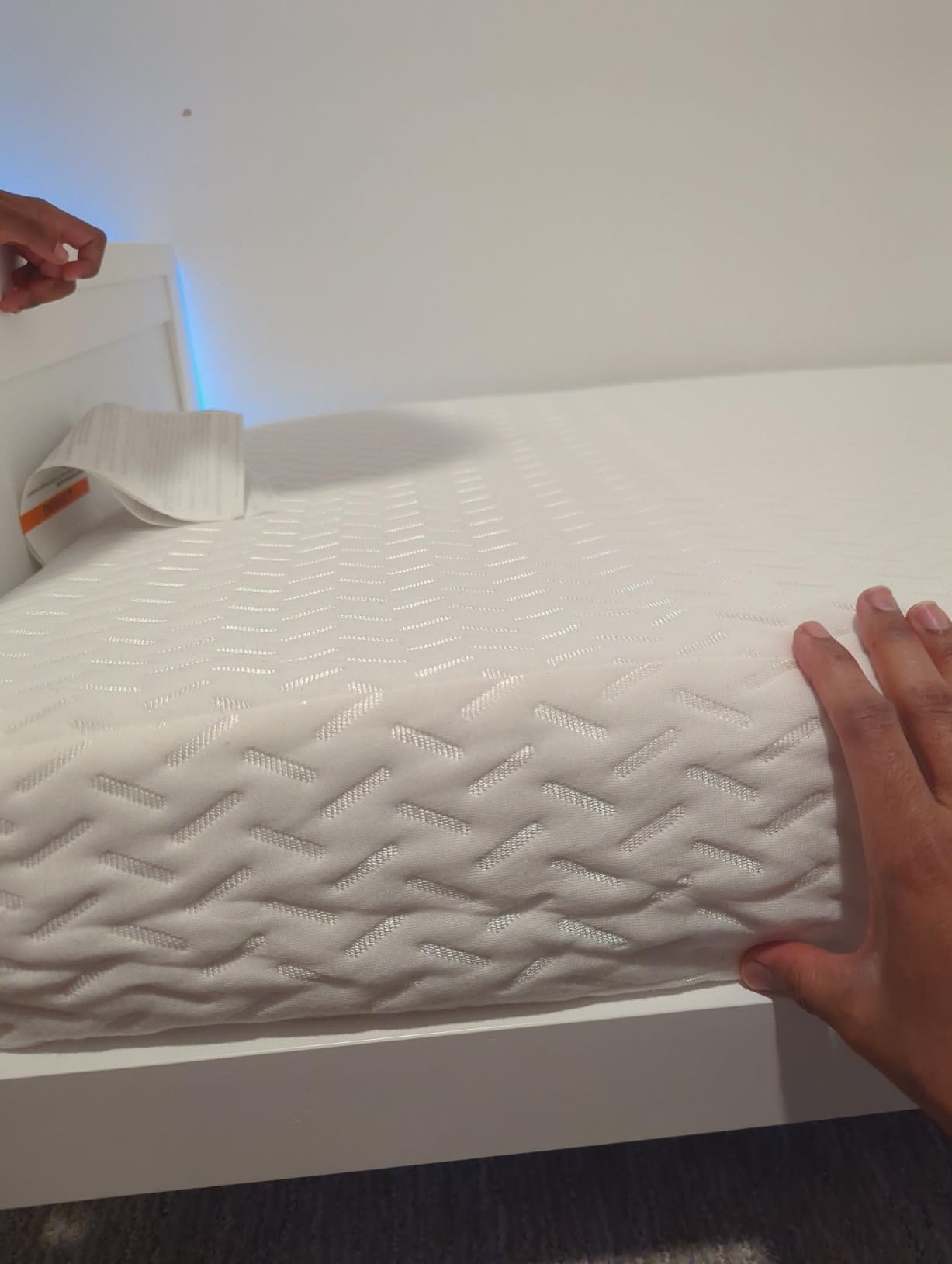 Dream On Me 2-in-1 Baby Fairy Dust Crib & Toddler Mattress, GREENGUARD Gold customer photo 2