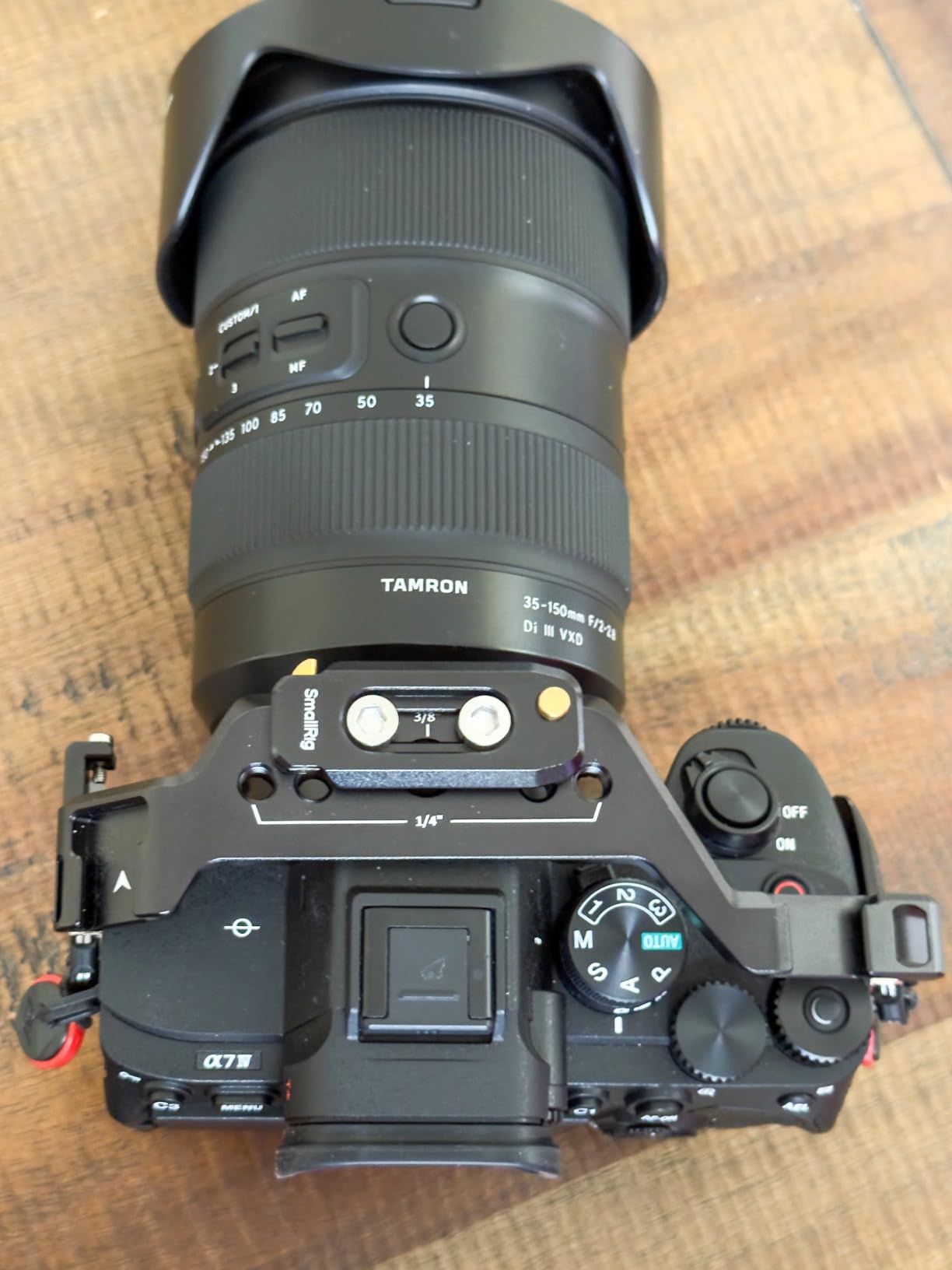 SmallRig HawkLock Quick Release Cage for Sony Alpha 7 Series customer photo 1