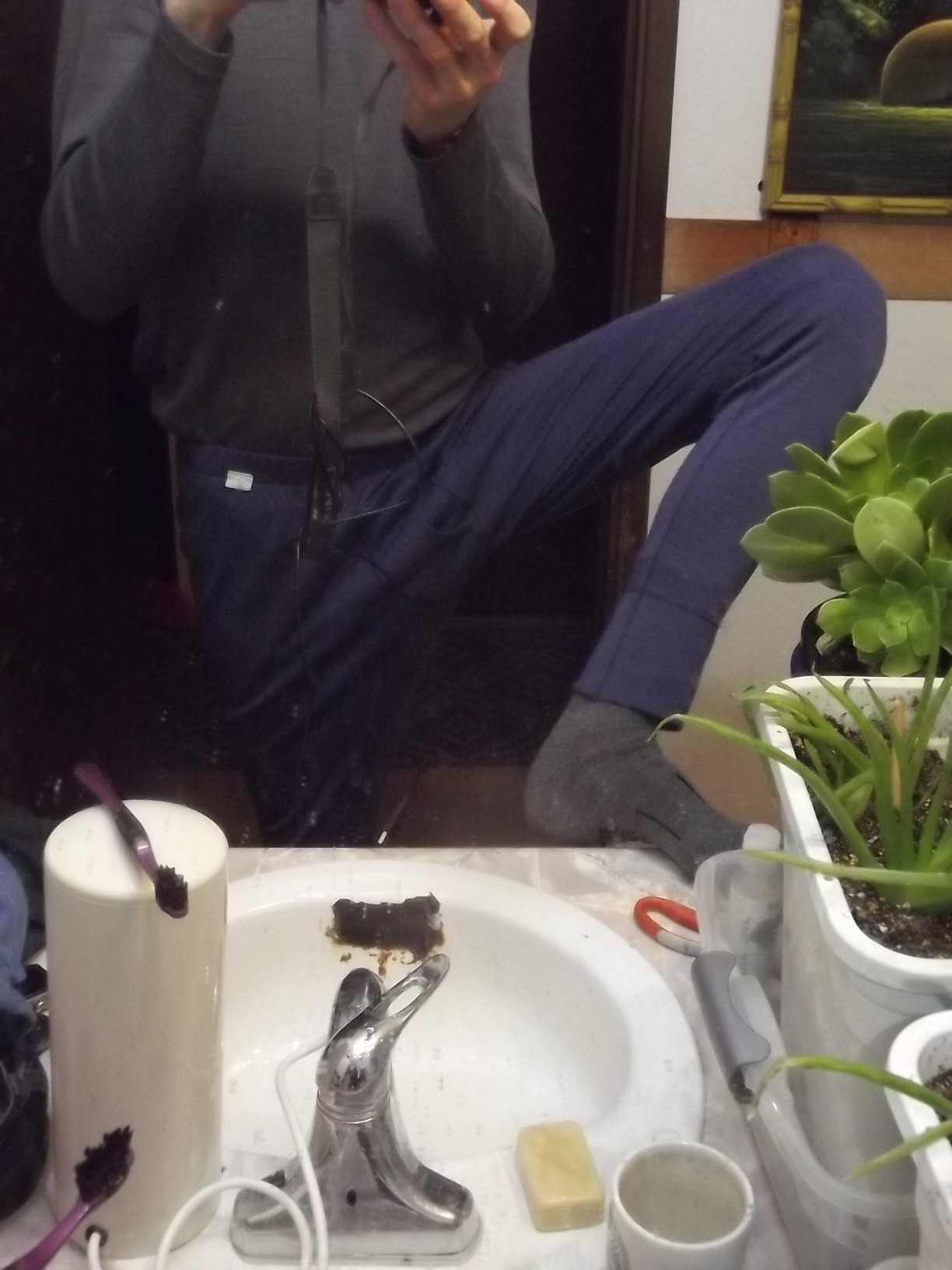100% Merino Wool Base Layer Mens Pants - Thermal Underwear Long Johns customer photo 2