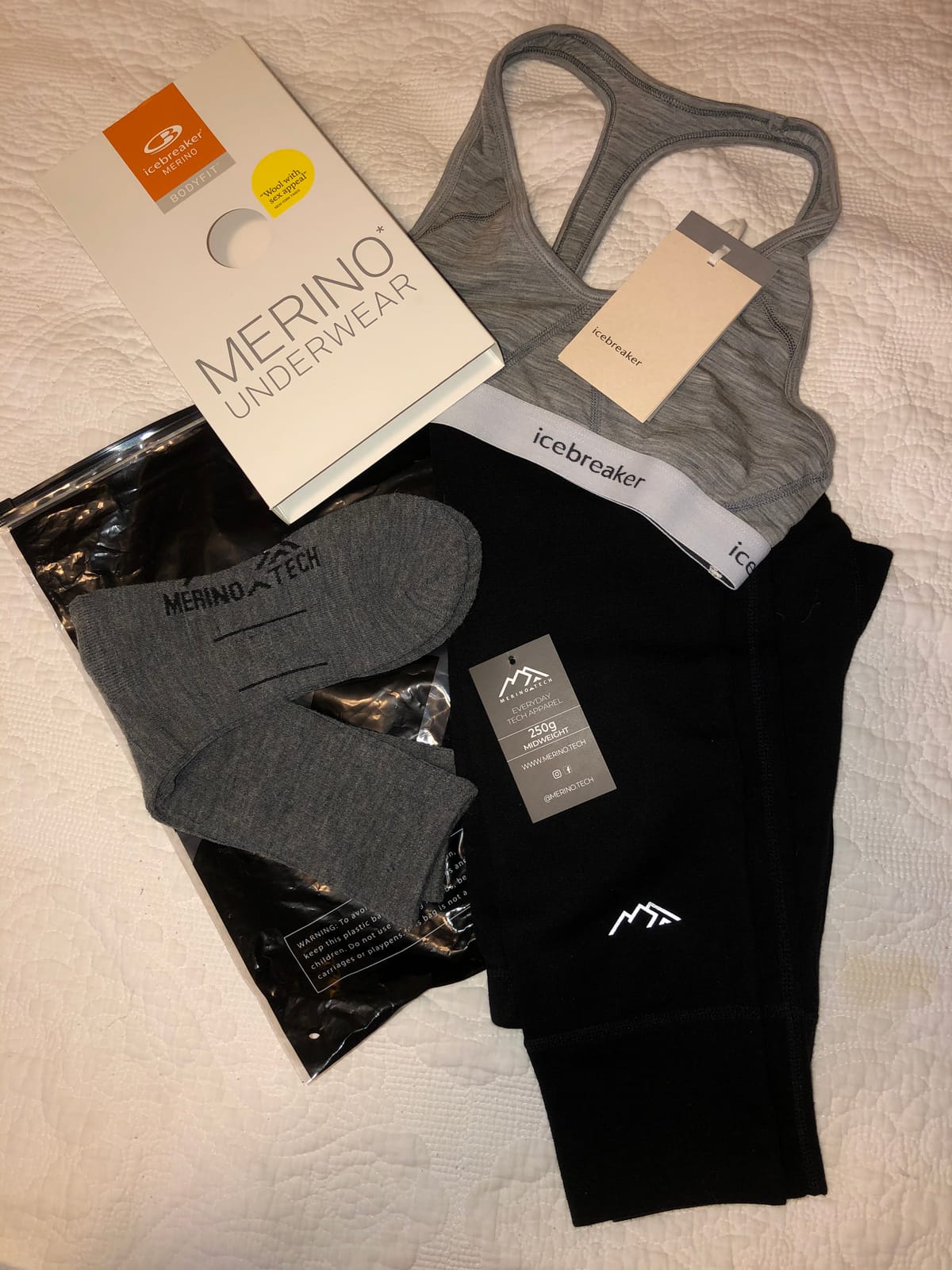 100% Merino Wool Base Layer Women Pants - Thermal Leggings Underwear customer photo 2