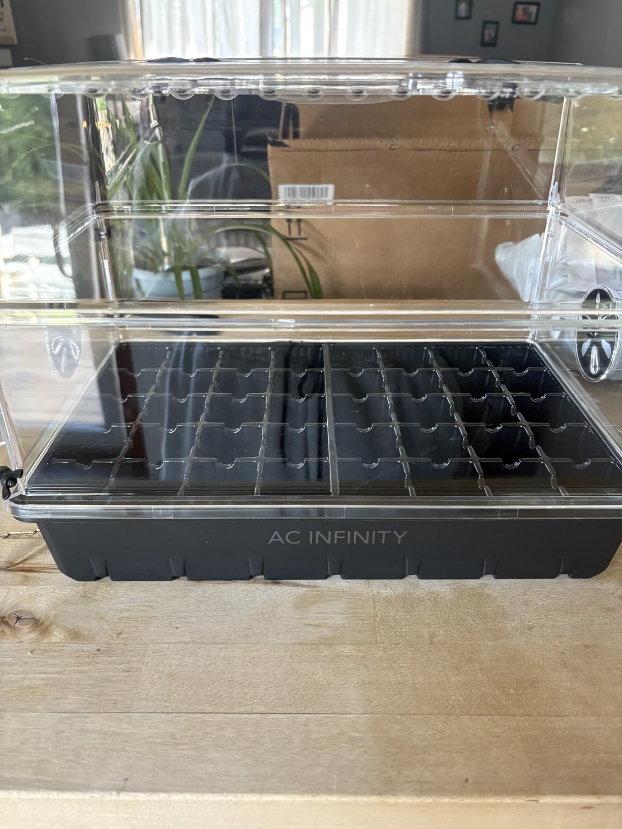 AC Infinity Humidity Dome 5x8, Heavy-Duty 3mm Seed Starter Propagation Kit customer photo 1