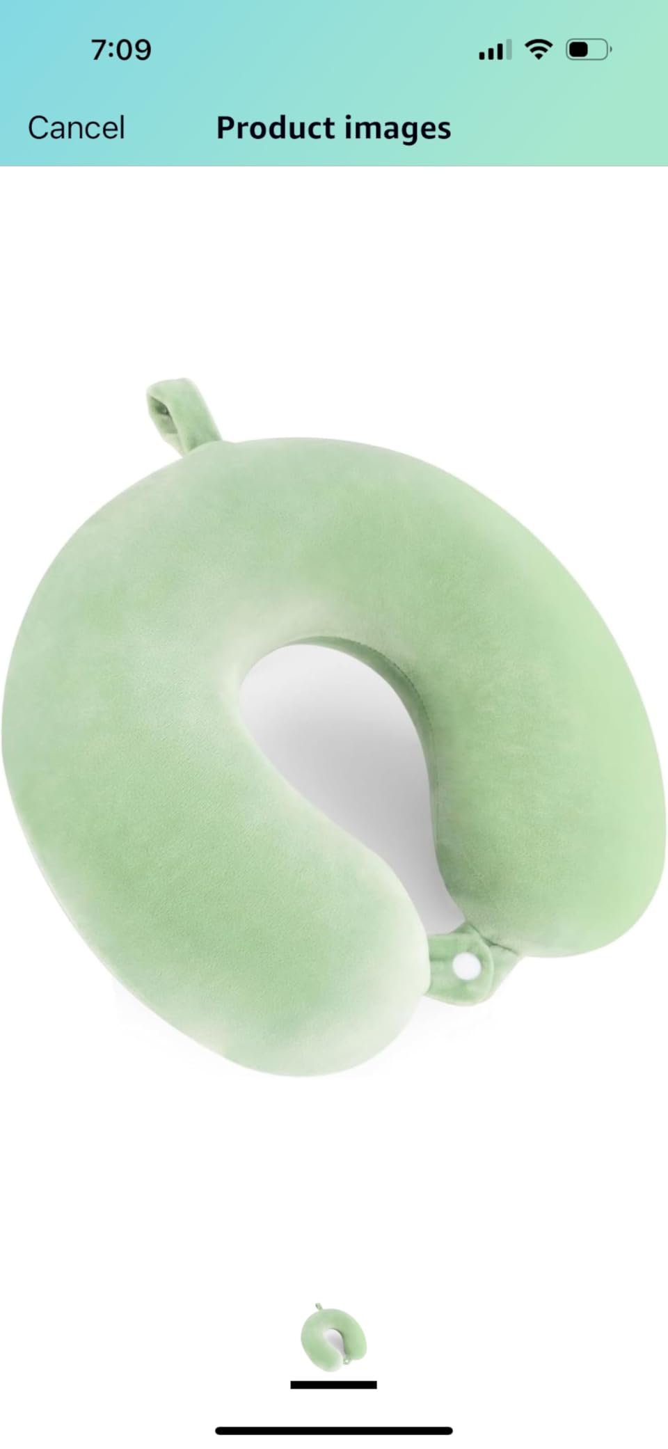 GDEOUP Travel Pillow 100% Pure Comfortable U Shape Memory Foam Pillows Neck and Head Support Portable Travel Neck Pillow Suitable for Planes Airplane for Traveling,Train,Self-Drivingng Car,(Grey) customer photo 1