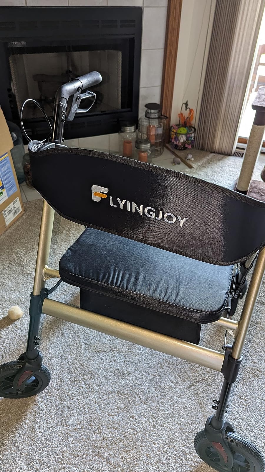 450Lbs Bariatric Rollator Walker,Heavy-Duty Walkers for Seniors with seat customer photo 2
