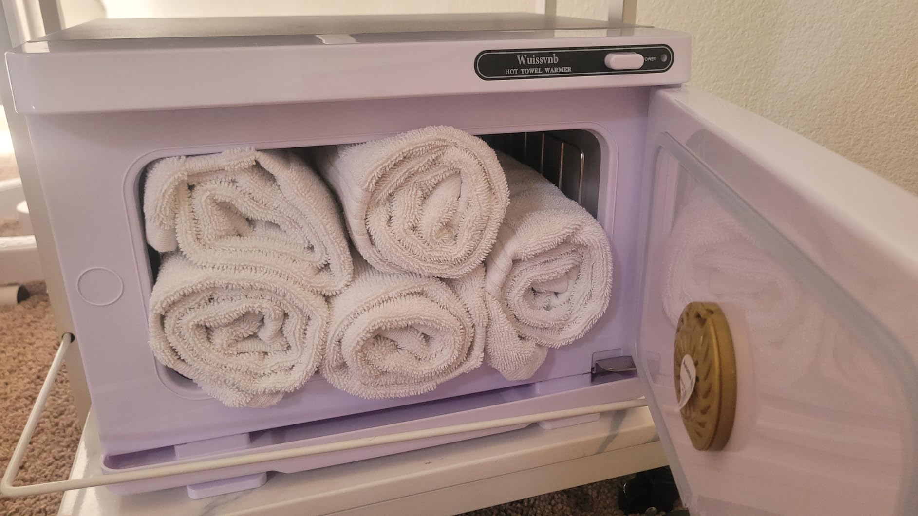Professional Advanced Towel Warmer 8L Capacity White customer photo 1