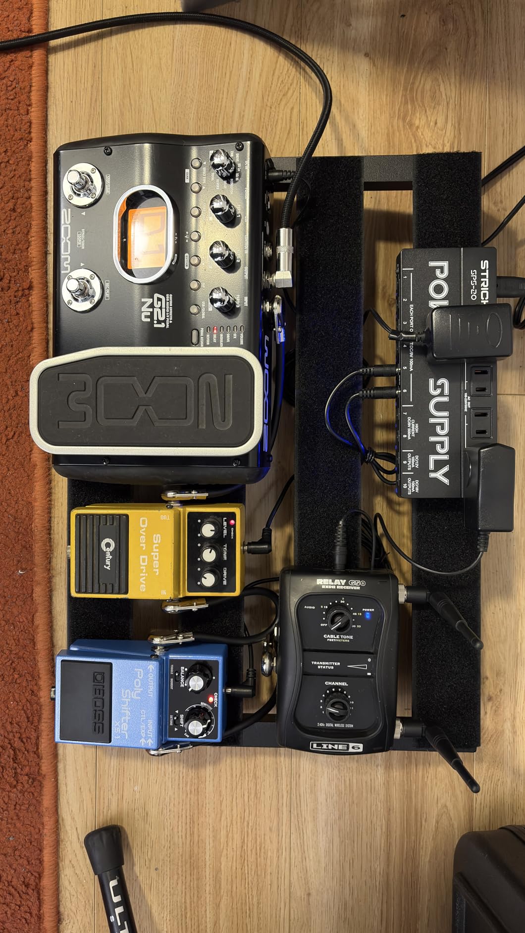 STRICH SPS-20 10-Output Pedal Power Supply for 9V/12V/18V Guitar Pedal customer photo 2