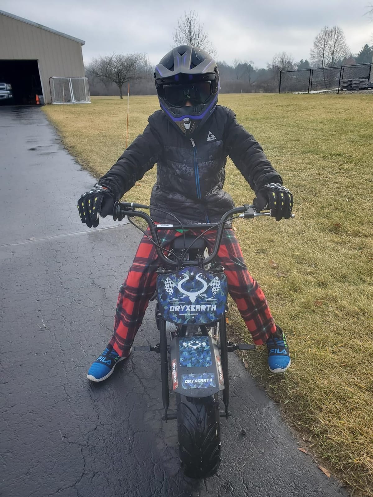 BRM100 Mini Dirt Pit Bike 105cc 4-Stroke Off Road for Teens Adults 220 LBS customer photo 2