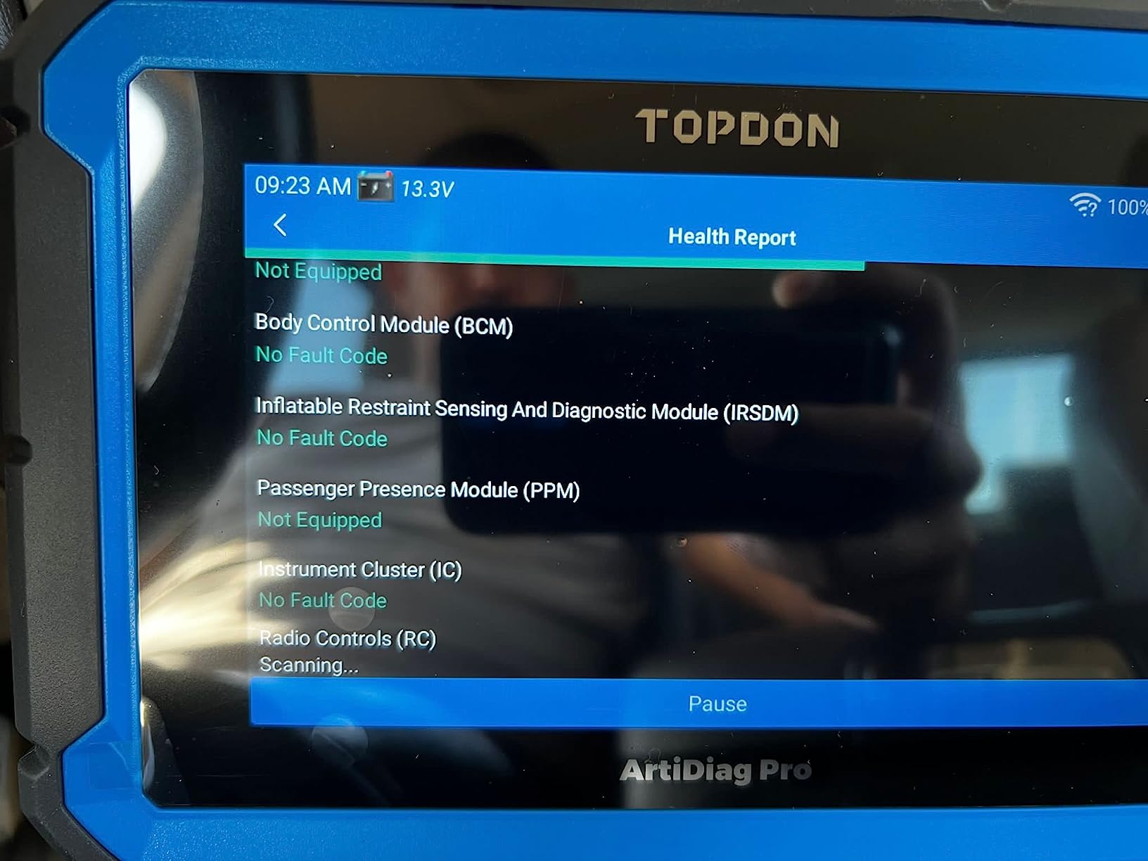 TOPDON ArtiDiag Pro Bidirectional Scan Tool with ECU Coding, 35+ Services customer photo 2