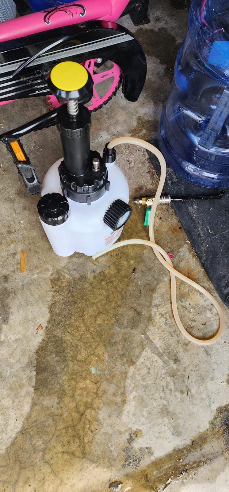 DAYUAN 3L Manual Transmission Fluid Transfer Pump Oil Filling Filler System customer photo 1