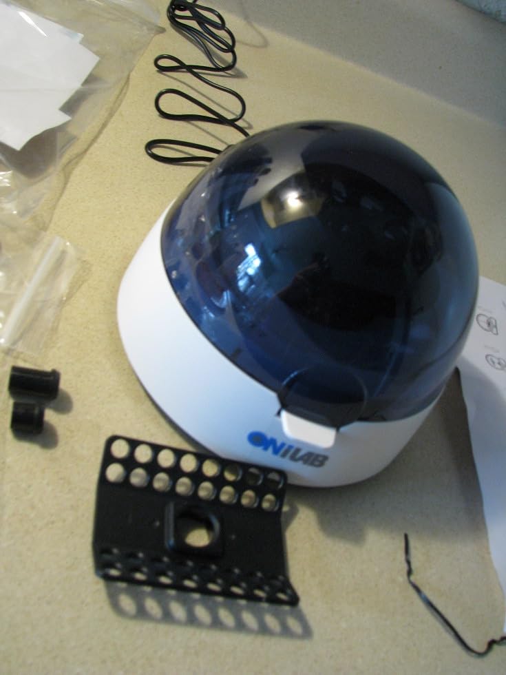 ONiLAB Mini Benchtop Centrifuge, 7000RPM, 2680×g, 2 Rotors customer photo 2
