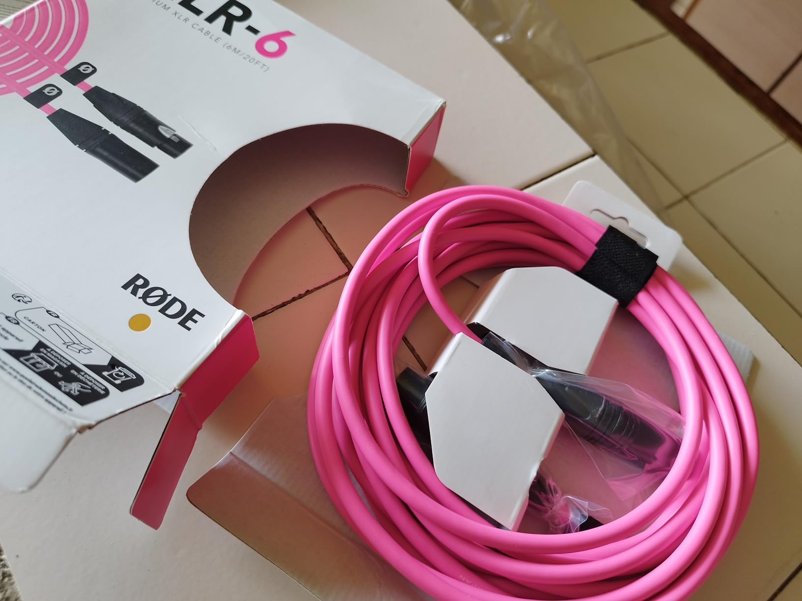 RØDE XLR-3 Premium XLR Cable (3m, Black) customer photo 2
