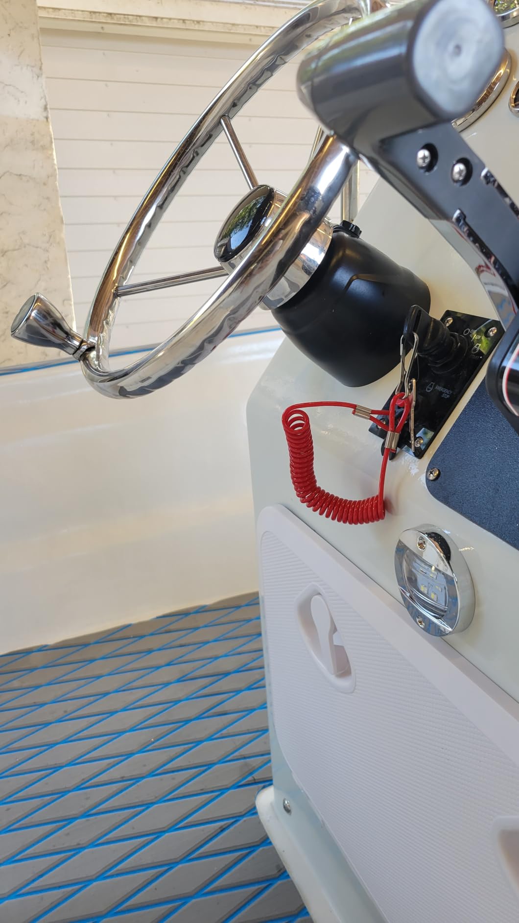 VEVOR Hydraulic Steering Kit 150HP Hydraulic Outboard Steering System 20 ft customer photo 2