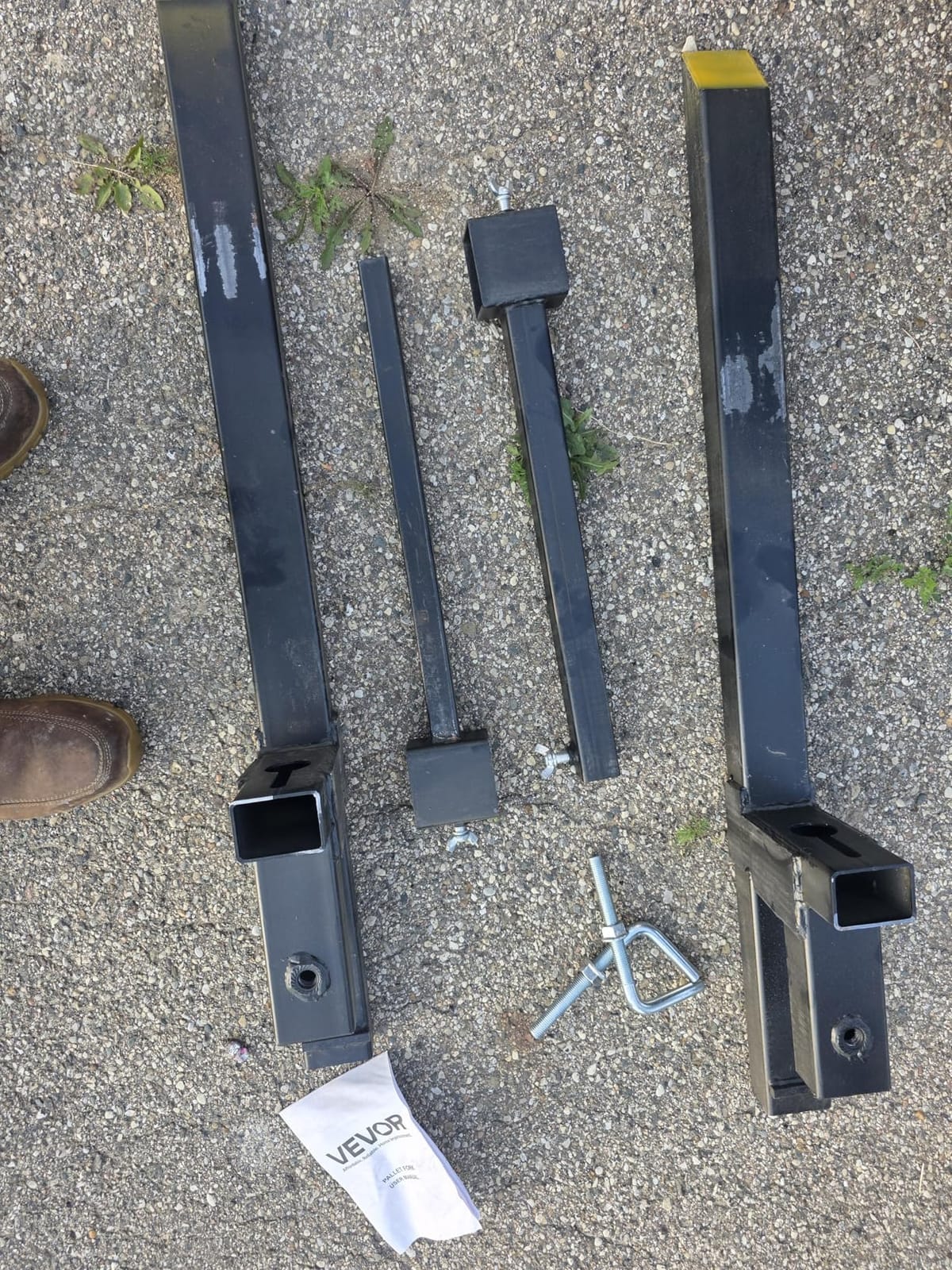 VEVOR Pallet Forks, 2000 Lbs Clamp on Pallet Forks 43